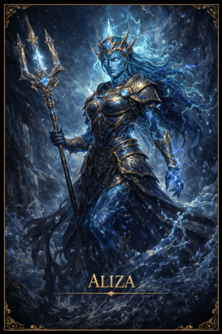 Aliza Waveblessed — character portrait